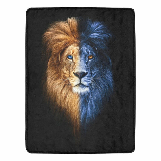 Lion Ultra-Soft Micro Fleece Blanket - Bedroom - Zanlana Design and Home Decor