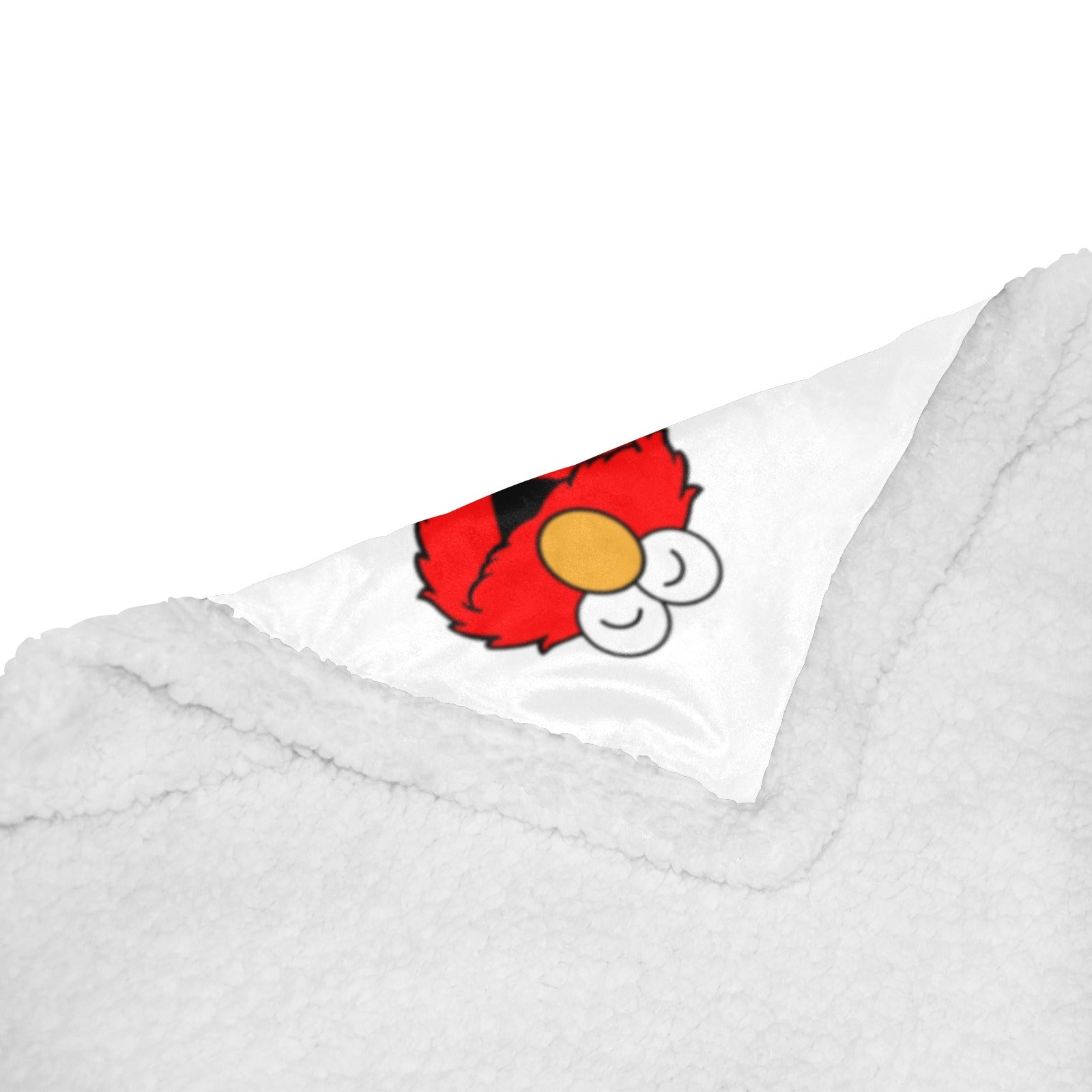 E l m o Double Layer Short Plush Blanket 50"X60" - Double Layer Short Plush Blanket 50"x60" - Zanlana Design and Home Decor