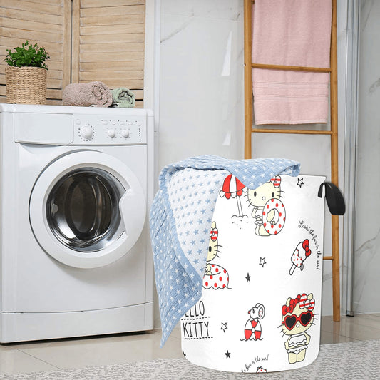 Hello Kitty Inspired Laundry Bag - Laundry Bag (Large) - Zanlana Design and Home Decor