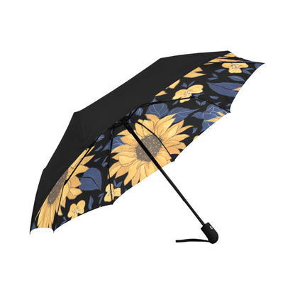 A Little Ray of Sunshine Anti-UV Auto-Foldable Umbrella - Auto-Foldable Umbrella (Underside Printing) - Zanlana Design and Home Decor