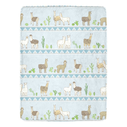 Llama Love Ultra-Soft Micro Fleece Blanket - Blanket - Zanlana Design and Home Decor