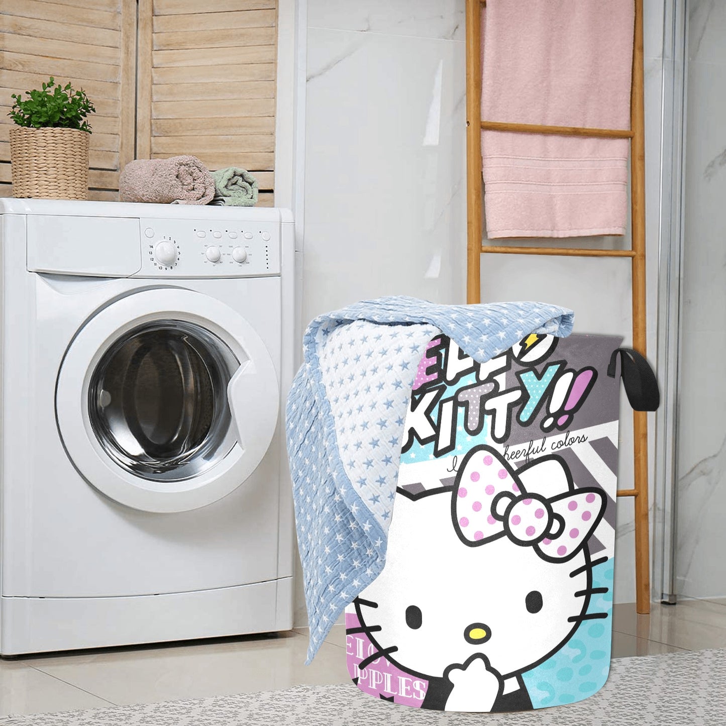 Hello Kitty 8 Laundry Bag - Laundry Bag (Large) - Zanlana Design and Home Decor