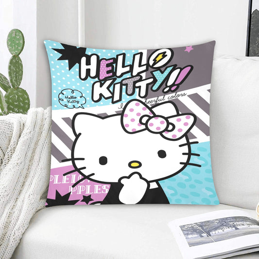 Hello Kitty 4 Zippered Cushion Cover 20"x20" - Pillow Case - Zanlana Design and Home Decor