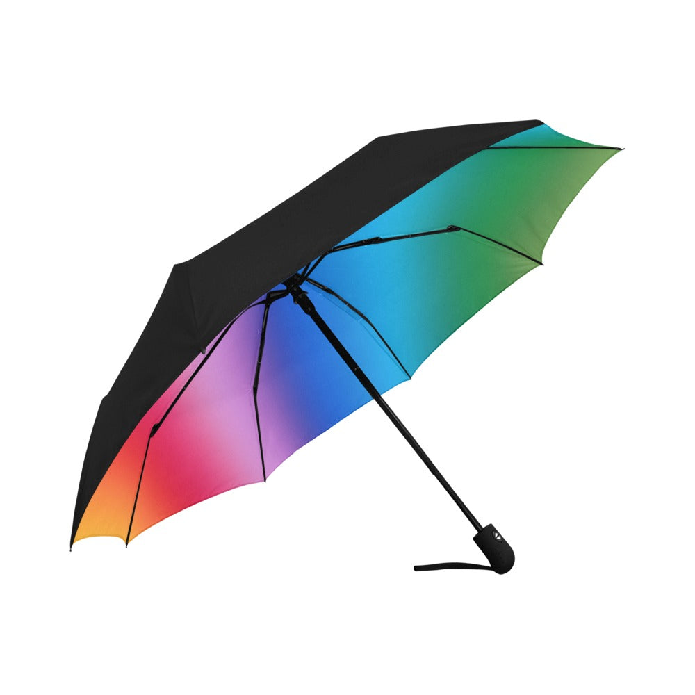 Rainbow Pride Anti-UV Auto-Foldable Umbrella - Auto-Foldable Umbrella (Underside Printing) - Zanlana Design and Home Decor