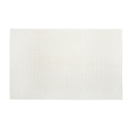 Microfiber Soft Non Slip Bath Mat Check Design (Cream) - Home & Garden > Bathroom Accessories - Zanlana Design and Home Decor