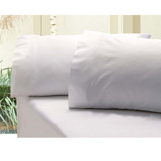 Revive 400TC Cotton Sateen Combo Set Double White - Home & Garden > Bedding - Zanlana Design and Home Decor