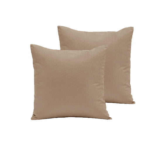 Pair of Polyester Cotton European Pillowcases Linen - Home & Garden > Bedding - Zanlana Design and Home Decor