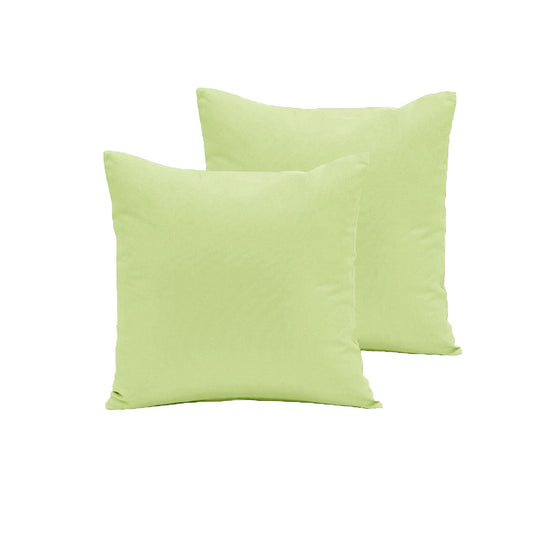 Pair of Polyester Cotton European Pillowcases Moss - Home & Garden > Bedding - Zanlana Design and Home Decor
