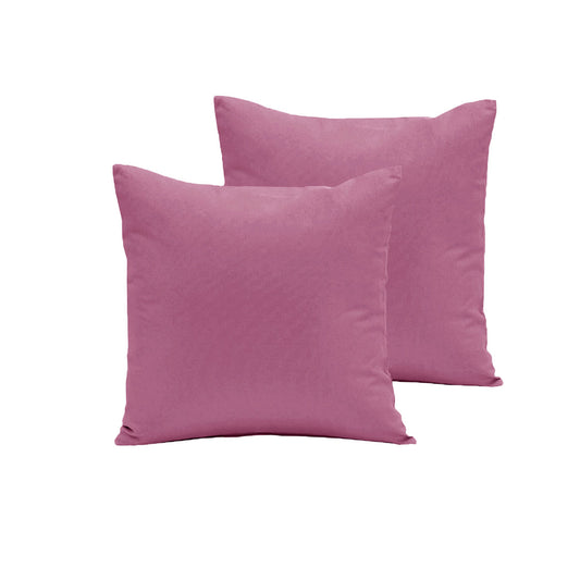 Pair of Polyester Cotton European Pillowcases Plum - Home & Garden > Bedding - Zanlana Design and Home Decor