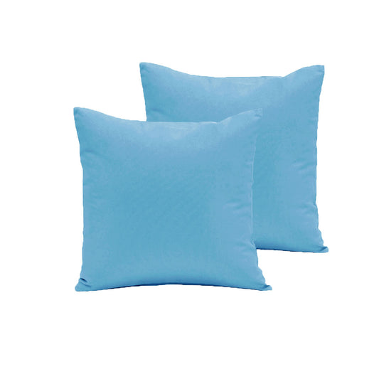 Pair of Polyester Cotton European Pillowcases Sky - Home & Garden > Bedding - Zanlana Design and Home Decor
