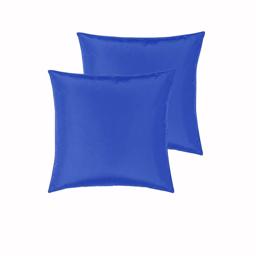 PepperMIll Satin European Pillowcases ( Pair ) ELEC BLUE - Home & Garden > Bedding - Zanlana Design and Home Decor