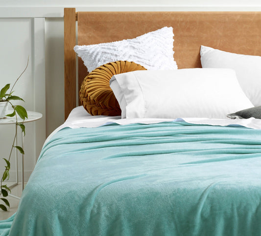 Accessorize Super Soft Blanket Queen/King Mist - Blankets - Zanlana Design and Home Decor
