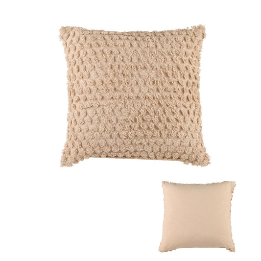 Accessorize Pippa Stone Square Filled Cushion 45cm x 45cm - Home & Garden > Bedding - Zanlana Design and Home Decor
