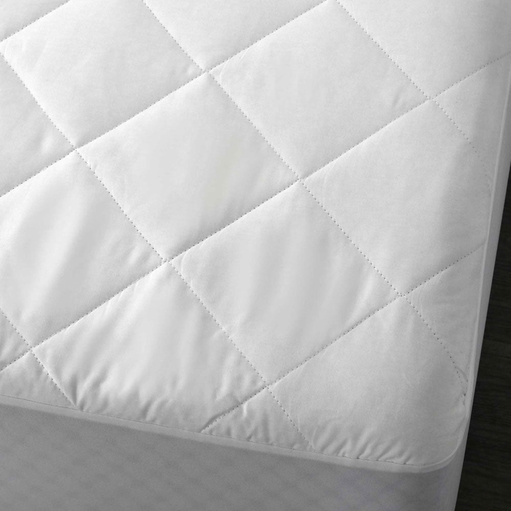Accessorize Cotton Quilted Mattress Protector Single - Home & Garden > Bedding - Zanlana Design and Home Decor