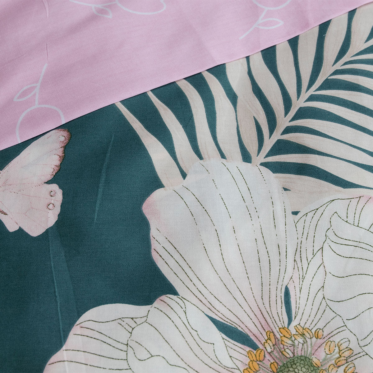 Ardor 250TC Tiki Tropical Cotton Sateen Quilt Cover Set Queen - Home & Garden > Bedding - Zanlana Design and Home Decor