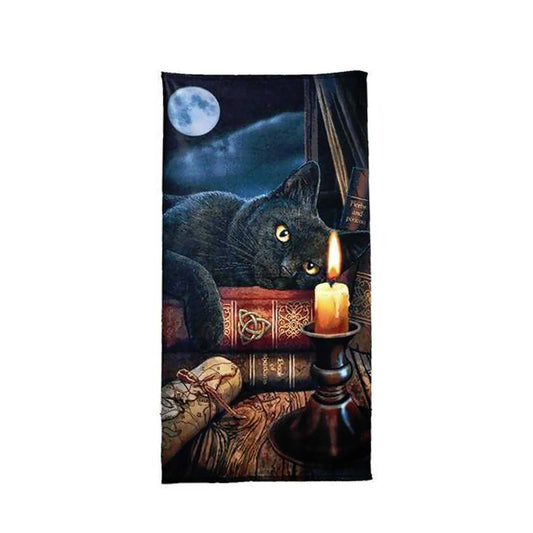 Lisa Parker Collection The Witching Hour Cotton Beach Towel 75 x 150 cm - Beach Towels - Zanlana Design and Home Decor