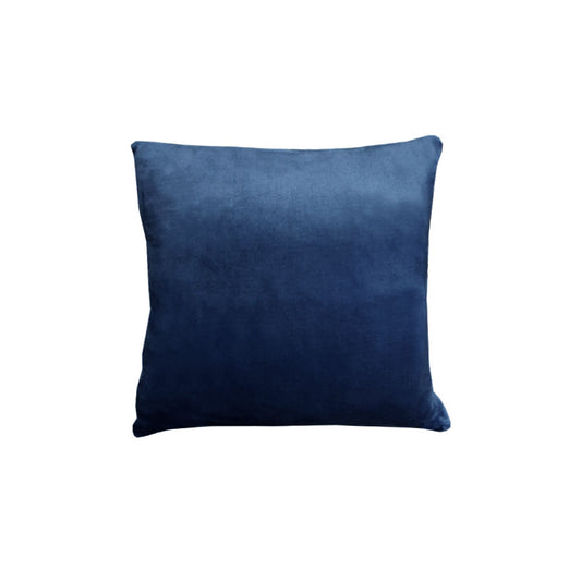Alastairs Augusta Faux Mink Square Cushion Navy - Home & Garden > Bedding - Zanlana Design and Home Decor