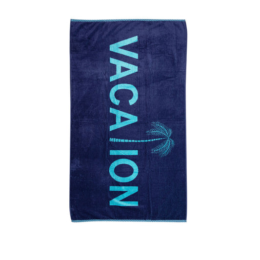 Rans Premium Cotton Jacquard Beach Towel Vacation - Beach Towels - Zanlana Design and Home Decor
