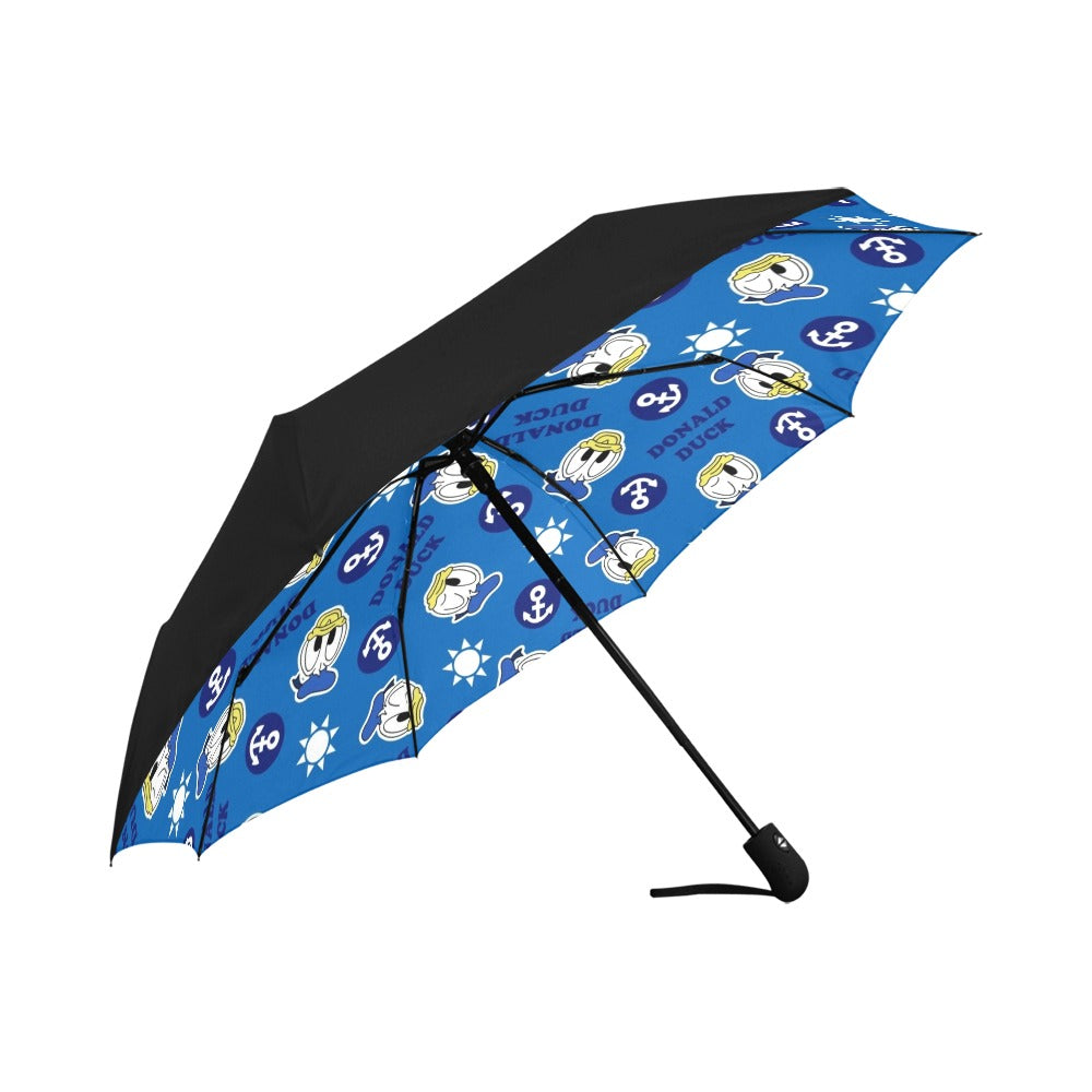 Donald Duck Anti-UV Auto-Foldable Umbrella - Auto-Foldable Umbrella (Underside Printing) - Zanlana Design and Home Decor