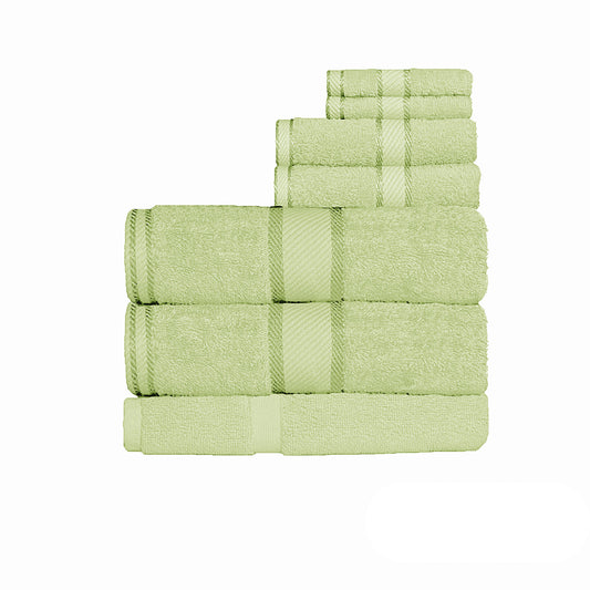 Kingtex 550gsm Cotton 7 Pce Bath Sheet Set New Apple - Home & Garden > Bathroom Accessories - Zanlana Design and Home Decor