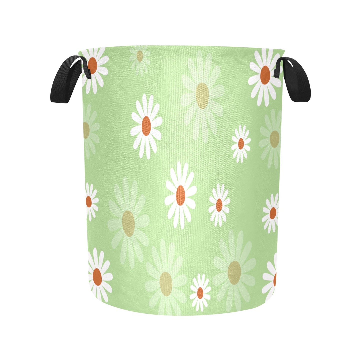 Floral Daisy Laundry Bag - Laundry Bag (Large) - Zanlana Design and Home Decor