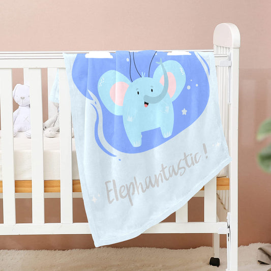 Elephantastic II Baby Blanket - Baby Blanket - Zanlana Design and Home Decor