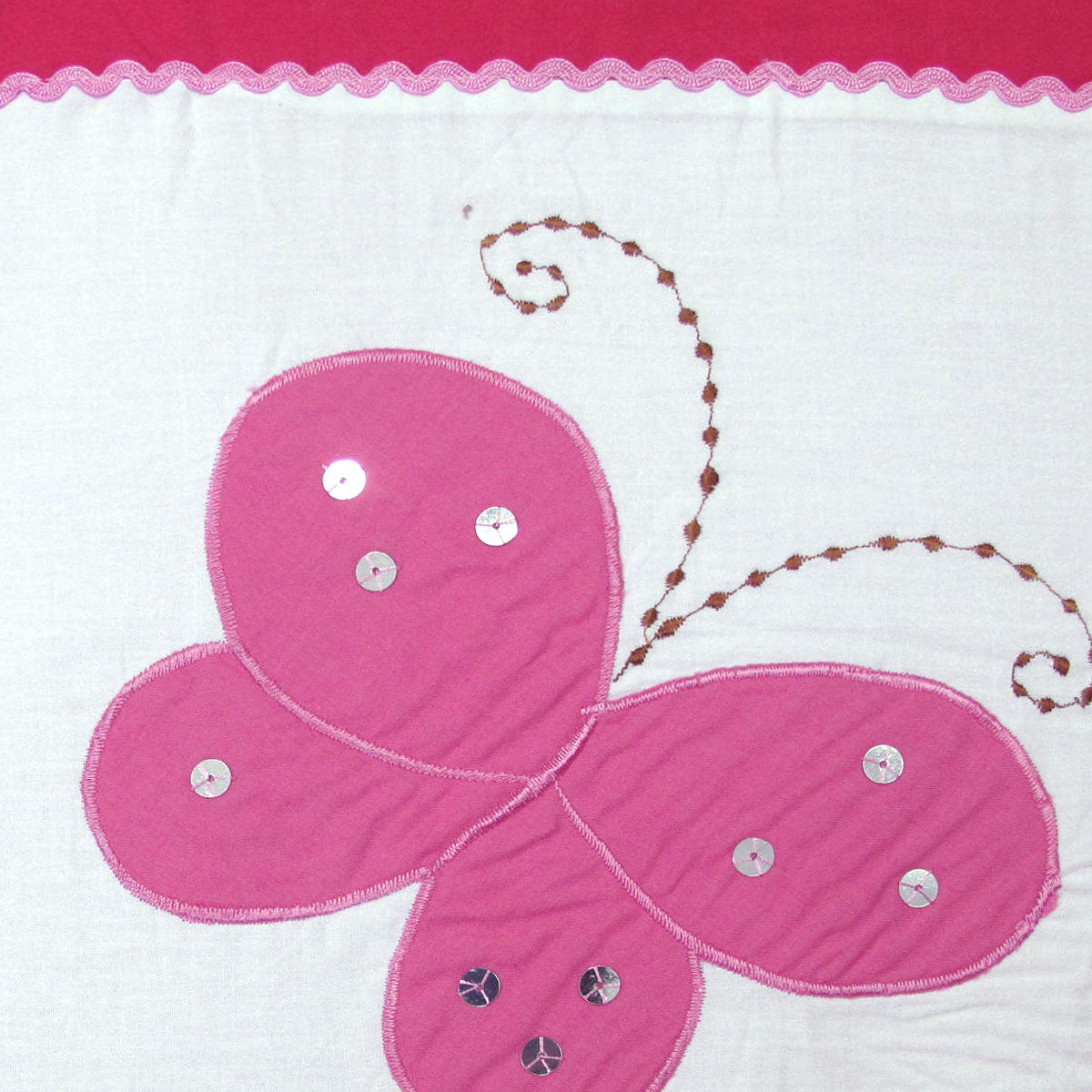 Bindi Butterfly Embroidered Quilt Cover Set Single - Home & Garden > Bedding - Zanlana Design and Home Decor