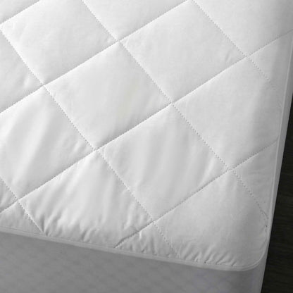 Accessorize Cotton Quilted Mattress Protector Double - Home & Garden > Bedding - Zanlana Design and Home Decor