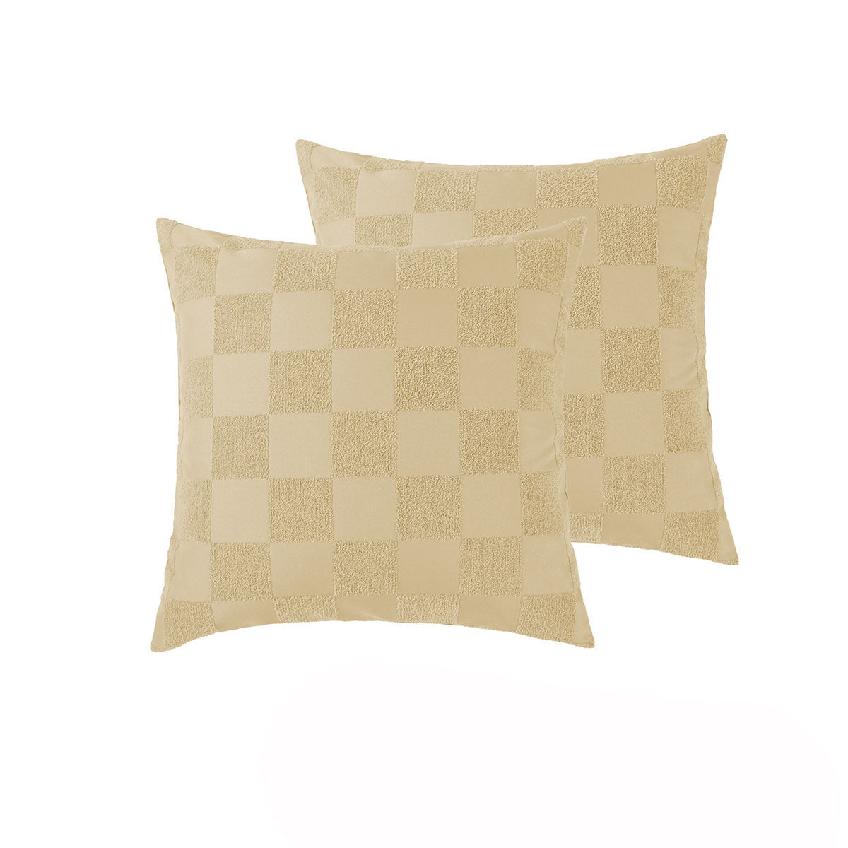 Accessorize Pair of Tipo Safari Chenille European Pillowcases 65 x 65cm - Home & Garden > Bedding - Zanlana Design and Home Decor
