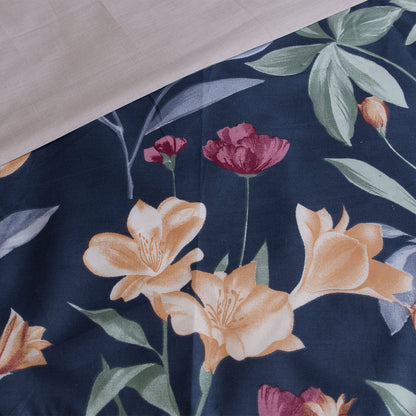 Ardor 250TC Ariana Floral Cotton Sateen Quilt Cover Set Queen - Home & Garden > Bedding - Zanlana Design and Home Decor