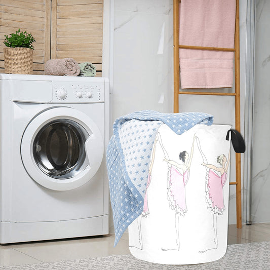 Prima Ballerina Laundry Bag - Laundry Bag (Large) - Zanlana Design and Home Decor