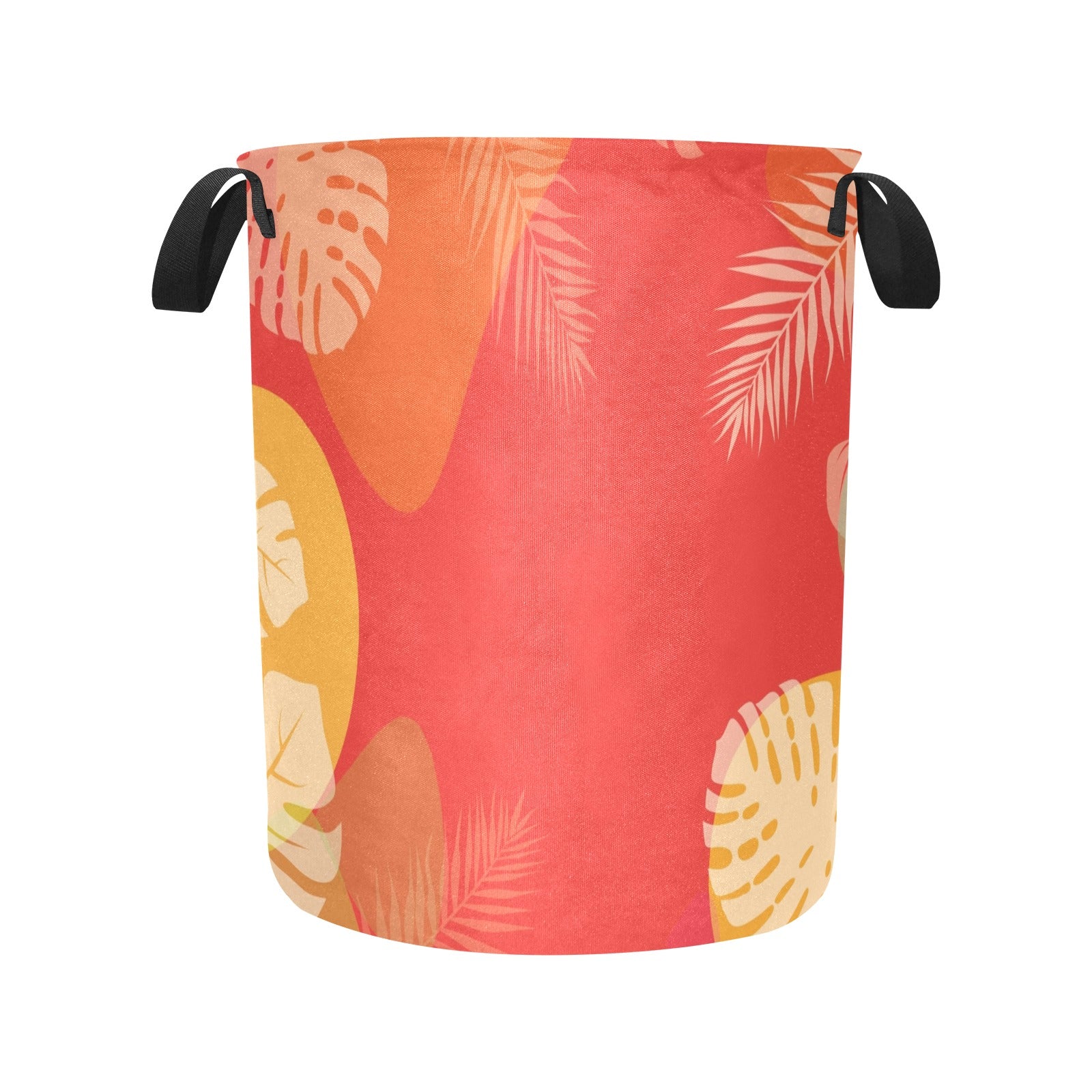 Orange Tropical Laundry Basket Laundry Bag - Laundry Bag (Large) - Zanlana Design and Home Decor