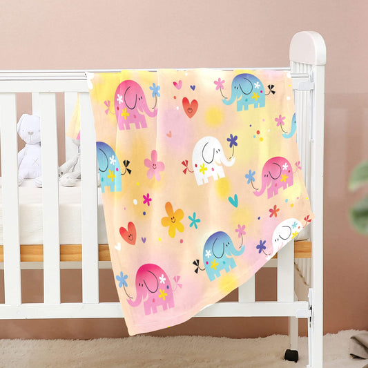 Elephant Envy Baby Blanket - Baby Blanket - Zanlana Design and Home Decor