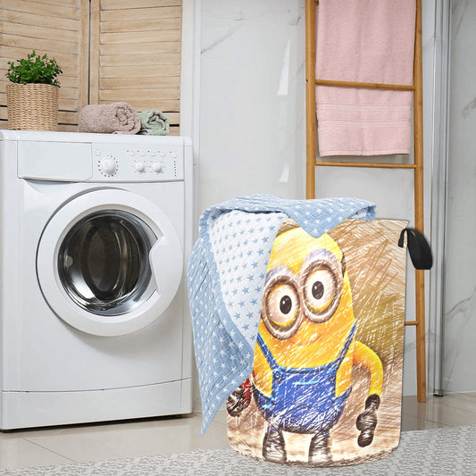 Minion Laundry Basket Laundry Bag - Laundry Bag (Large) - Zanlana Design and Home Decor