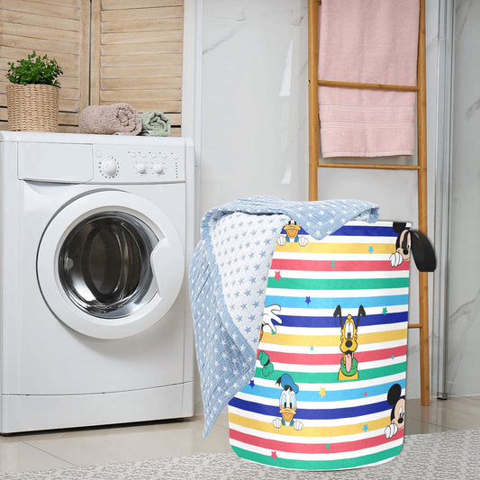 Cartoon Duck, Mouse, Dog Laundry Bag - Laundry Bag (Large) - Zanlana Design and Home Decor